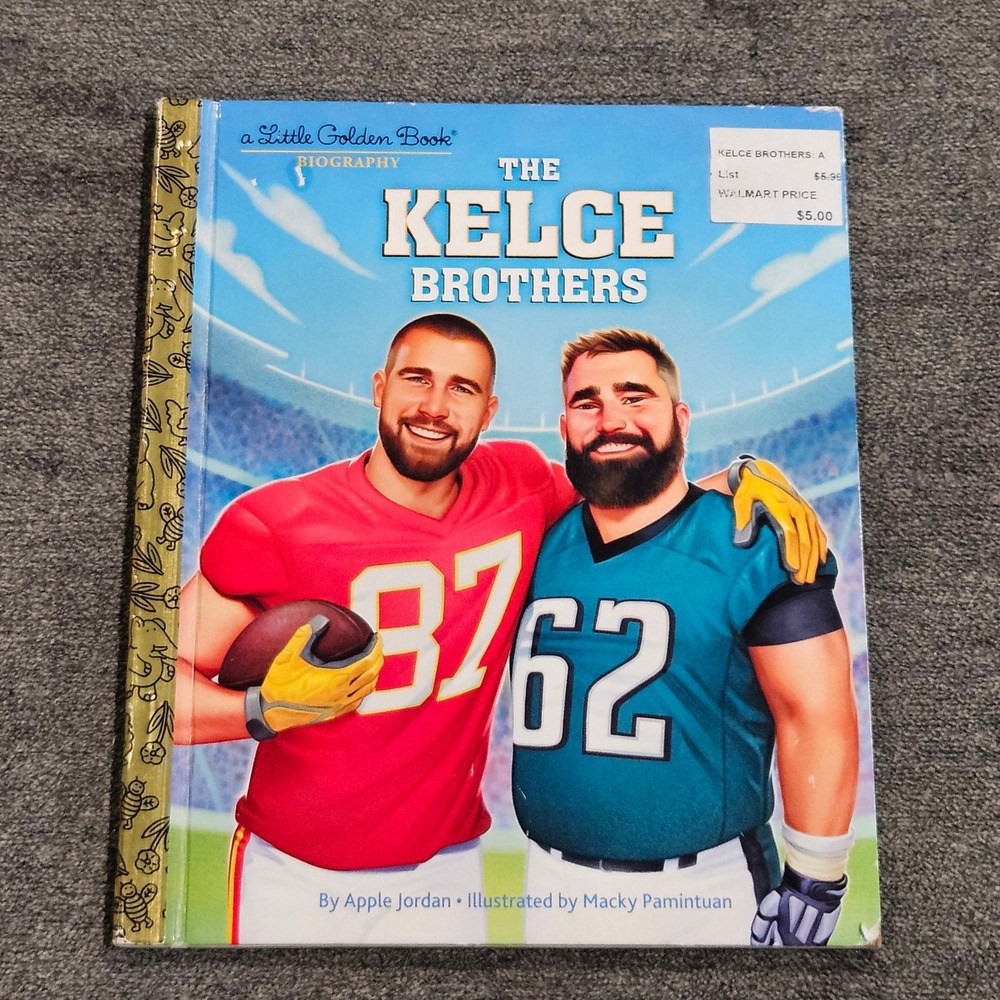 The Kelce Brothers A‎ Little Golden Book Biography NFL Football Stars